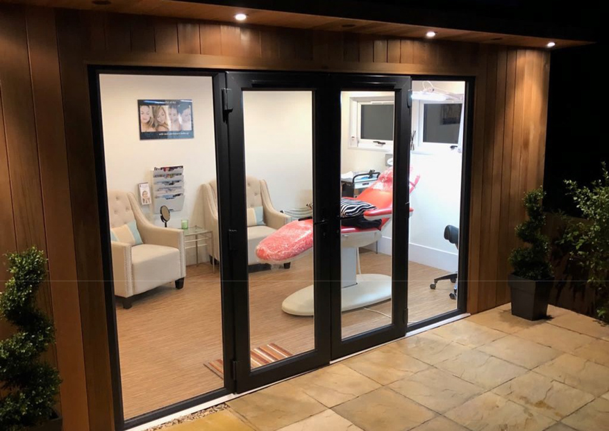 Therapy Room SIPs Building that we built in Gloucestershire