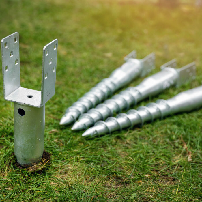 Ground Screws For Garden Room