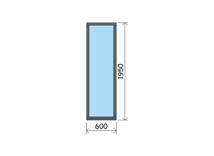 Window 1950-600B