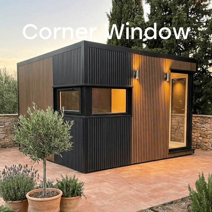 Solo Garden Room With Corner Window
