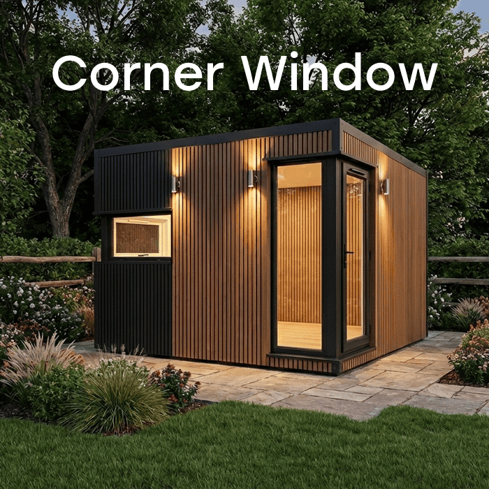 Solo Garden Room With Corner Window