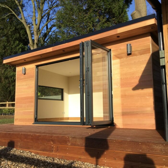 Bi-Fold Door Garden Room